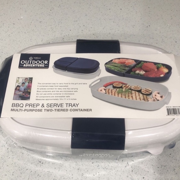 Tortelli Outdoor Adventure- BBQ Prep & Serve Tray - Picture 4 of 4